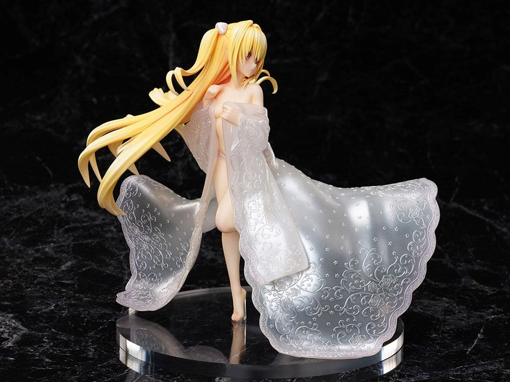 To Love-Ru Darkness statuette PVC 1/7 Golden Darkness - Shiromuku 23 cm