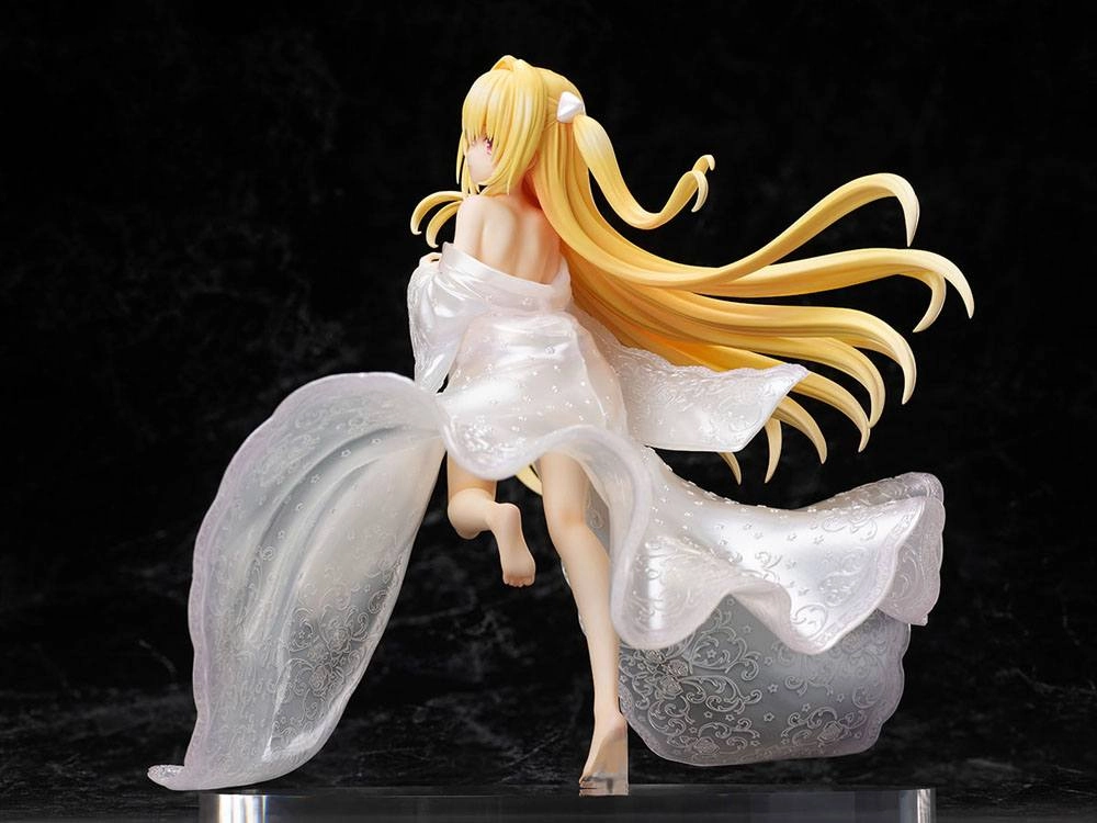 To Love-Ru Darkness statuette PVC 1/7 Golden Darkness - Shiromuku 23 cm