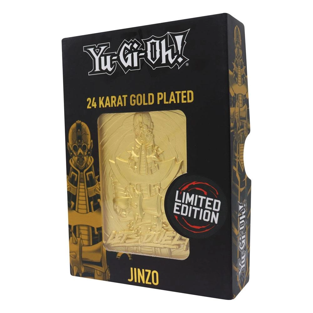 Yu-Gi-Oh! Lingot Jinzo Limited Edition (plaqué or)