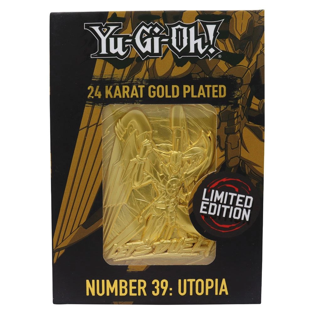 Yu-Gi-Oh! Lingot Utopia Limited Edition (plaqué or)