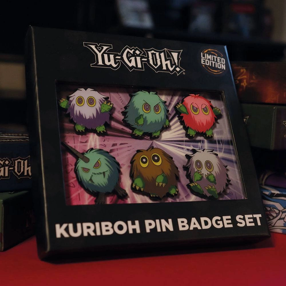 Yu-Gi-Oh! pack 6 pin's Limited Edition Kuriboh