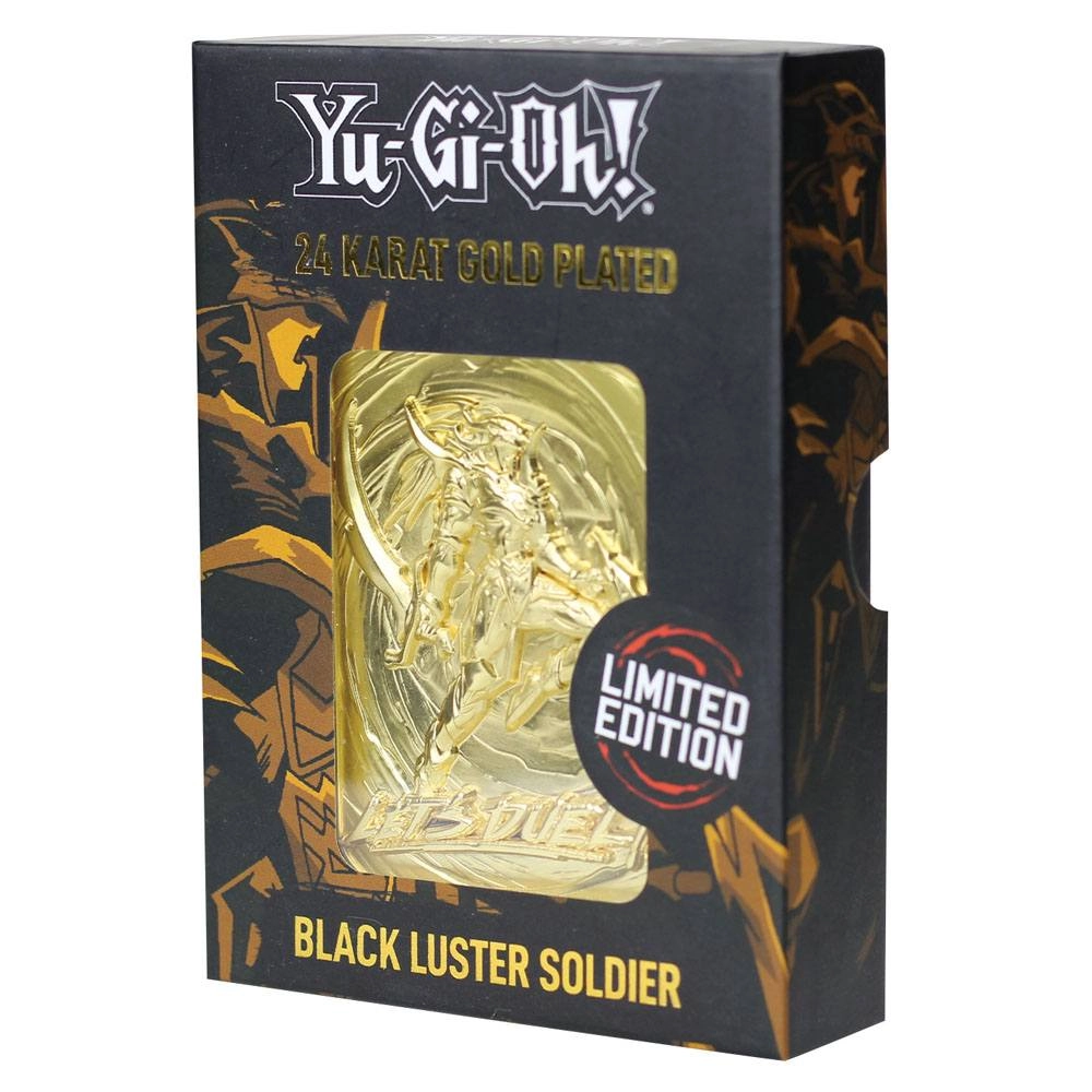 Yu-Gi-Oh! réplique Card Black Luster Soldier (plaqué or)