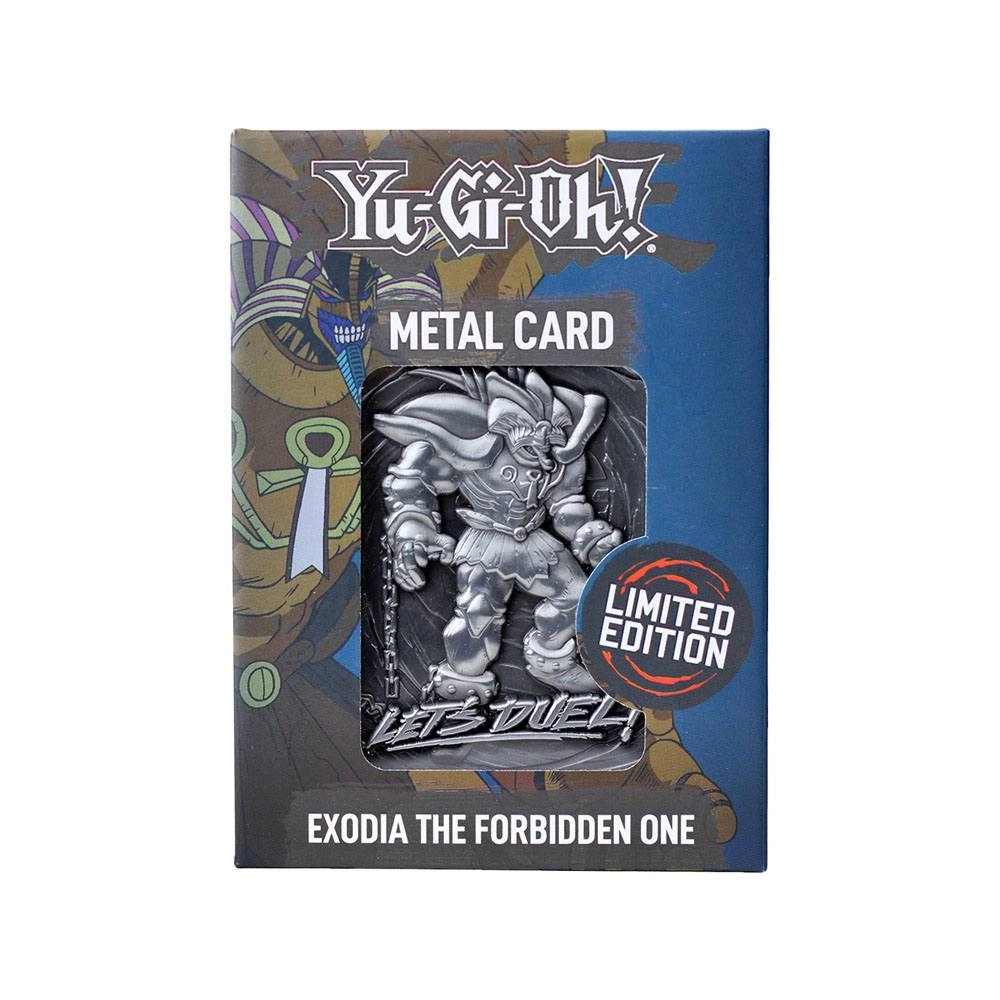 Yu-Gi-Oh! réplique Card Exodia The Forbidden One Limited Edition