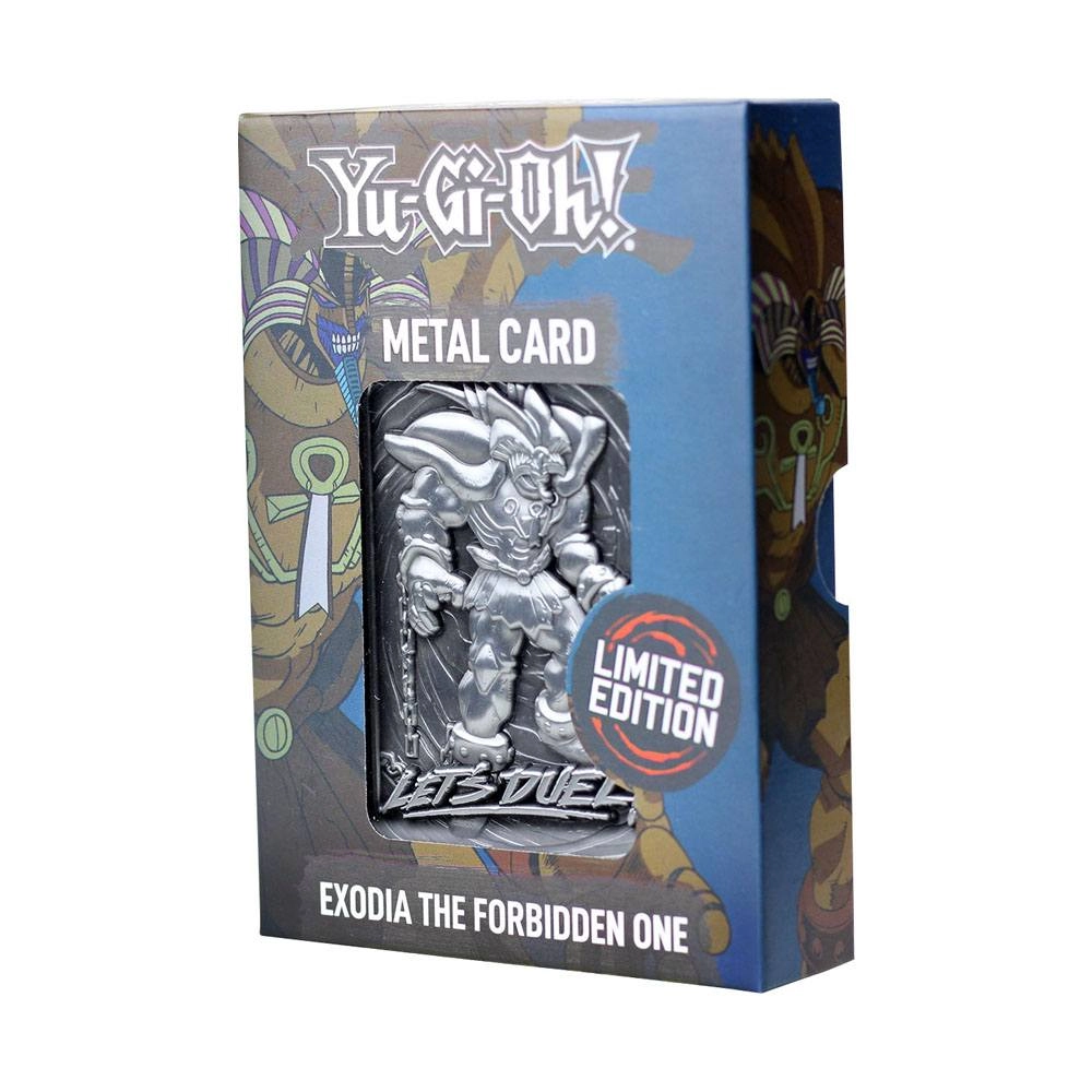 Yu-Gi-Oh! réplique Card Exodia The Forbidden One Limited Edition