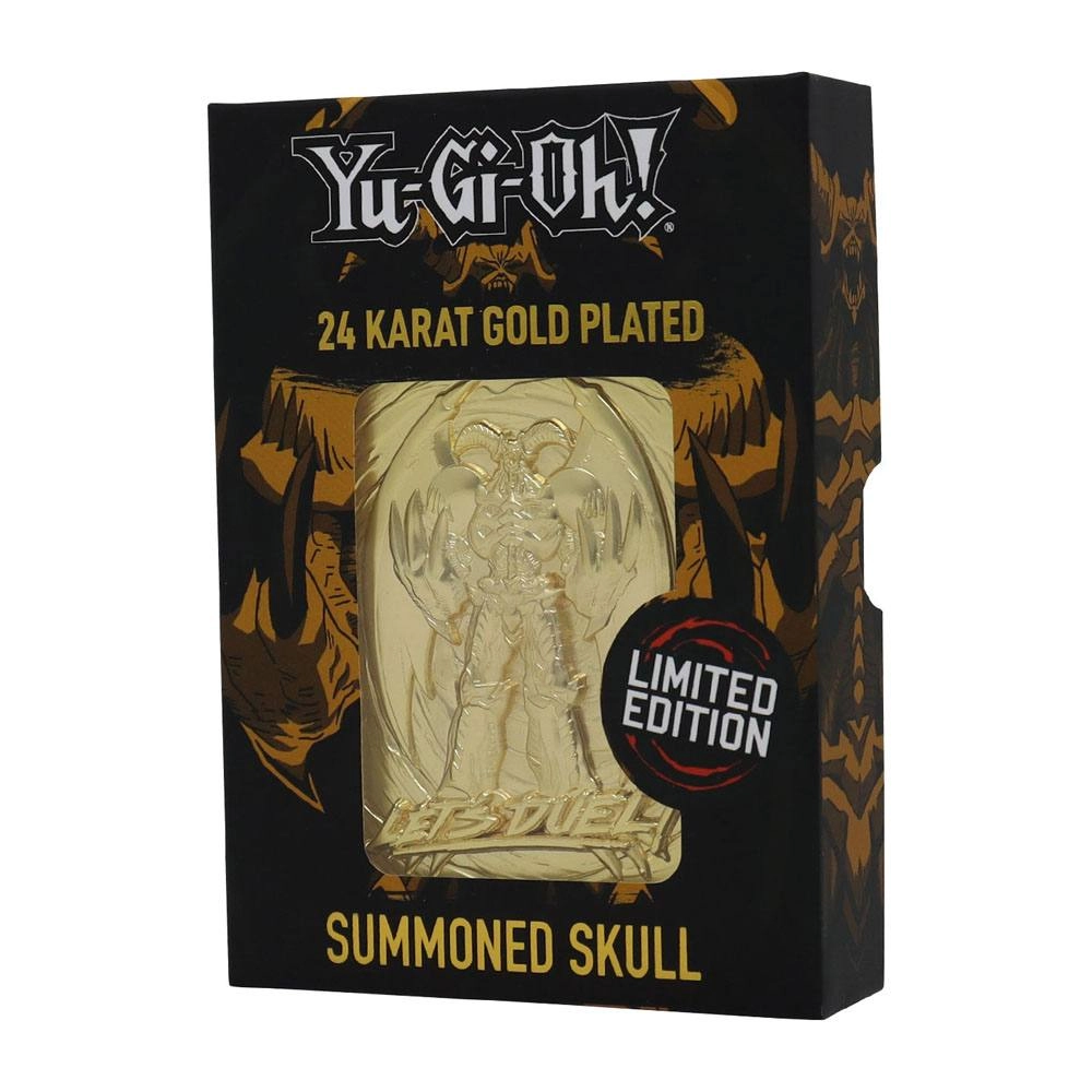 Yu-Gi-Oh! Replik Karte Summoned Skull (vergoldet)