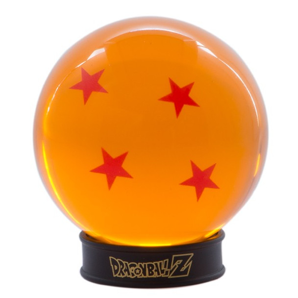 Dragon ball - 75 mm 4 star dragon ball + base LIMITED EDITION