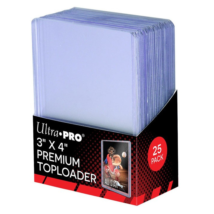 Ultra pro - premium CLEAR toploader 3