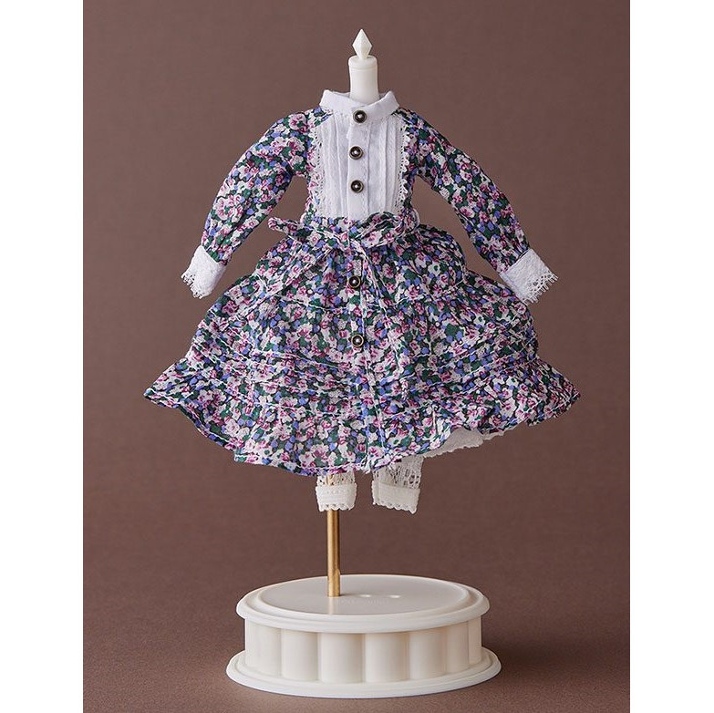 Harmonia humming accessoires pour poupées Harmonia humming Special Outfit Series (Flower Print Dress/Blue) Designed by SILVER BUTTERFLY