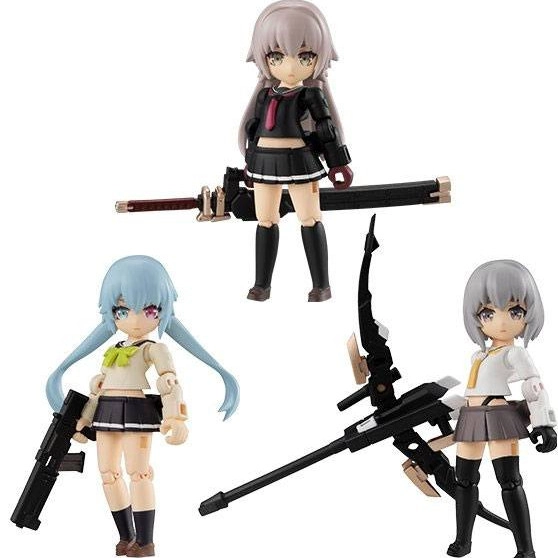 Heavily Armed High School Girls Figuras Desktop Army 8 cm Surtido Team 1 (3)