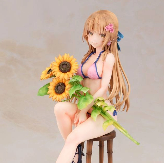 Original Character statuette PVC 1/6 Sunflower Girl Momose Kurumi 18 cm